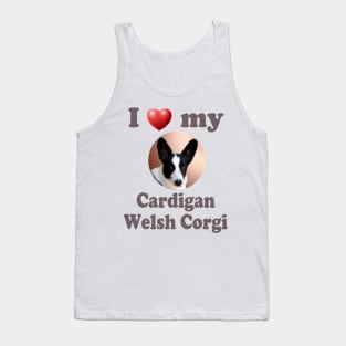 I Love My Cardigan Welsh Corgi Tank Top